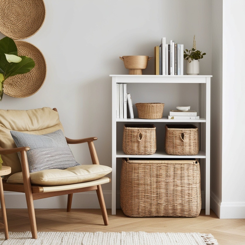 Living Room Nordic Style Interior Design - Explore Fresh Ideas | Paintit.ai - 8