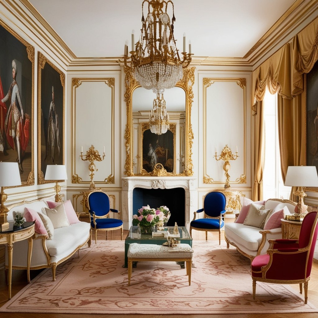 Louis XIV Style Interior Design - Explore Refined Decor Ideas | Paintit.ai - 2