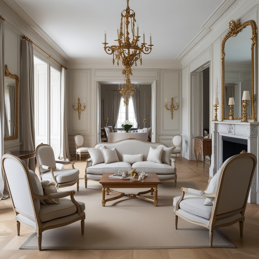 
Louis XVI Style Interior Design – Inspiring Ideas & Tips | Paintit.ai
 - 4