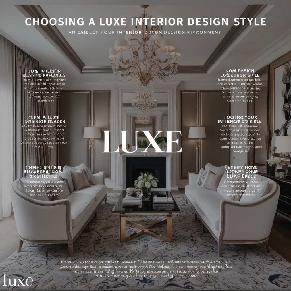 
Luxe Interior Design Style – Creative Home Decor Ideas & Inspiration | Paintit.ai
 - 2