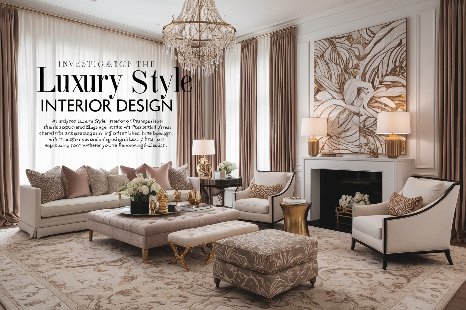 
Luxury Style Interior Design – Key Features, Trends, and Ideas for Your Space | Paintit.ai
 - 1