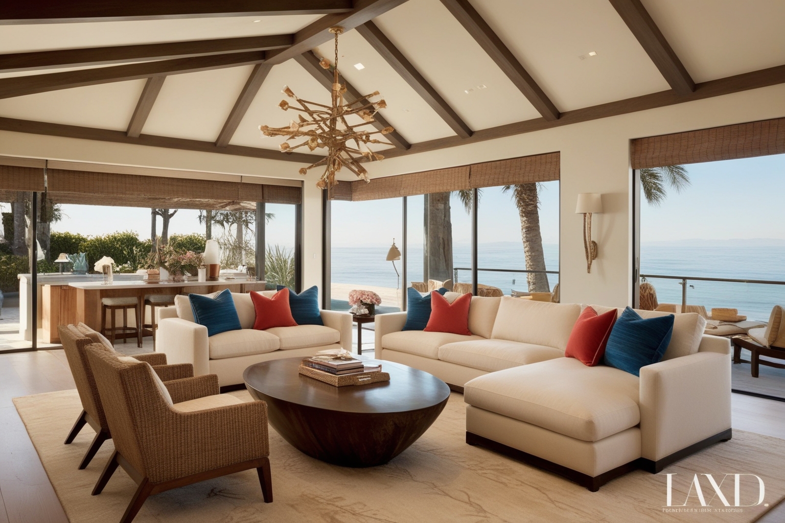 
Malibu Style Interior Design – Creative and Inspiring Design Ideas | Paintit.ai
 - 1