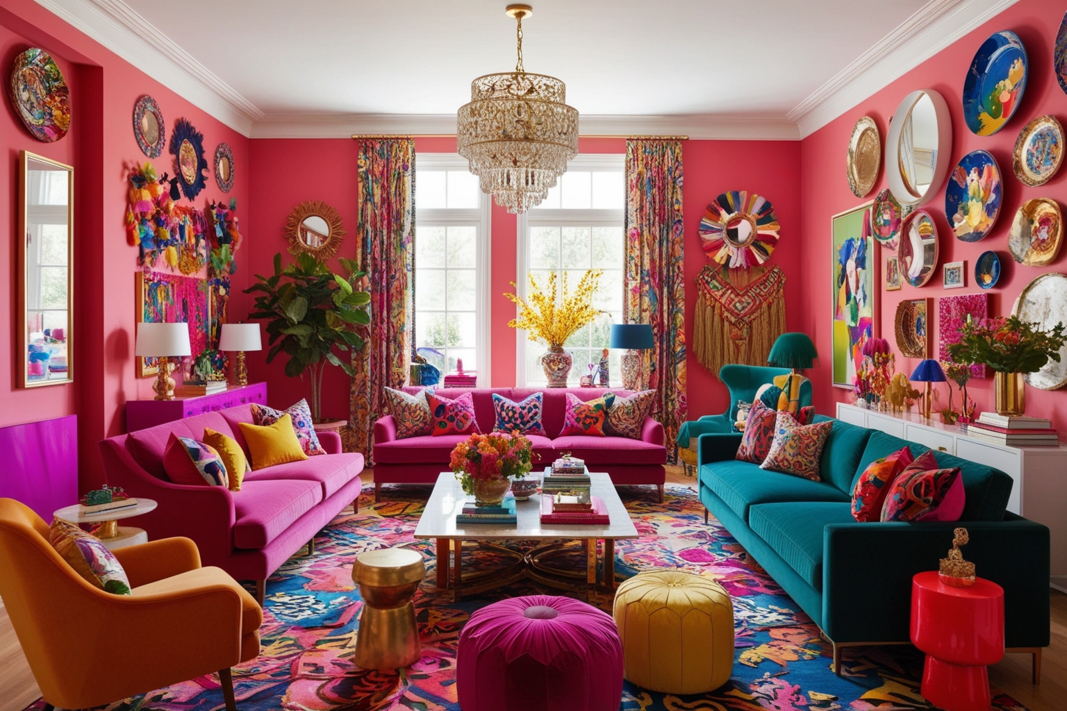 
Maximalist Style Interior Design – Key Features, Trends, and Ideas for Your Space | Paintit.ai
 - 1