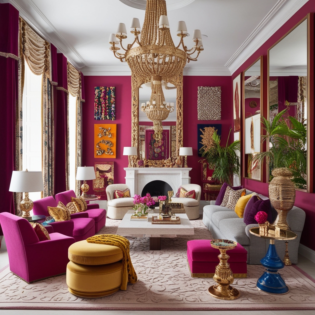 
Maximalist Style Interior Design – Key Features, Trends, and Ideas for Your Space | Paintit.ai
 - 7
