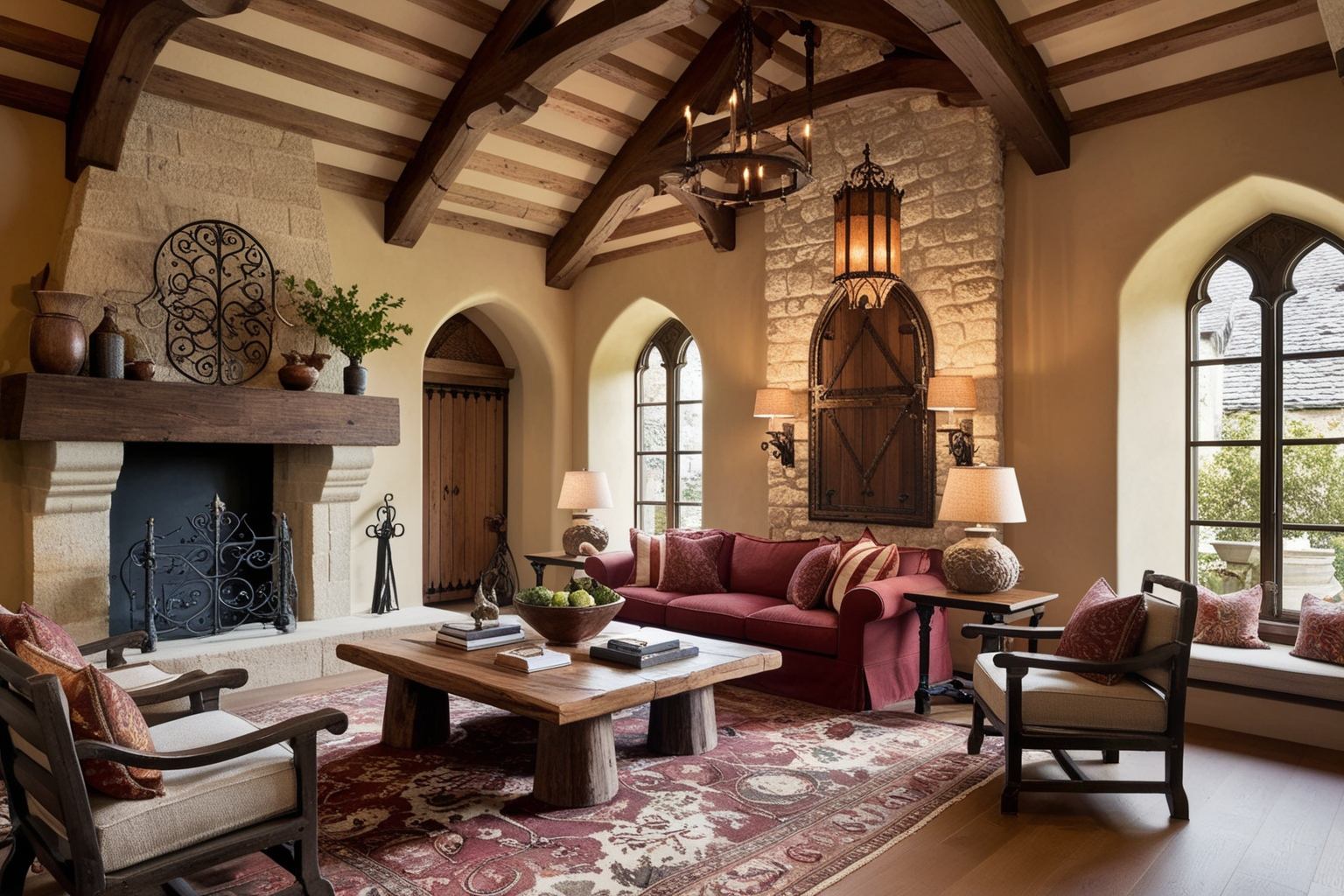 Medieval Style Interior Design - Explore Ideas Now | Paintit.ai - 1