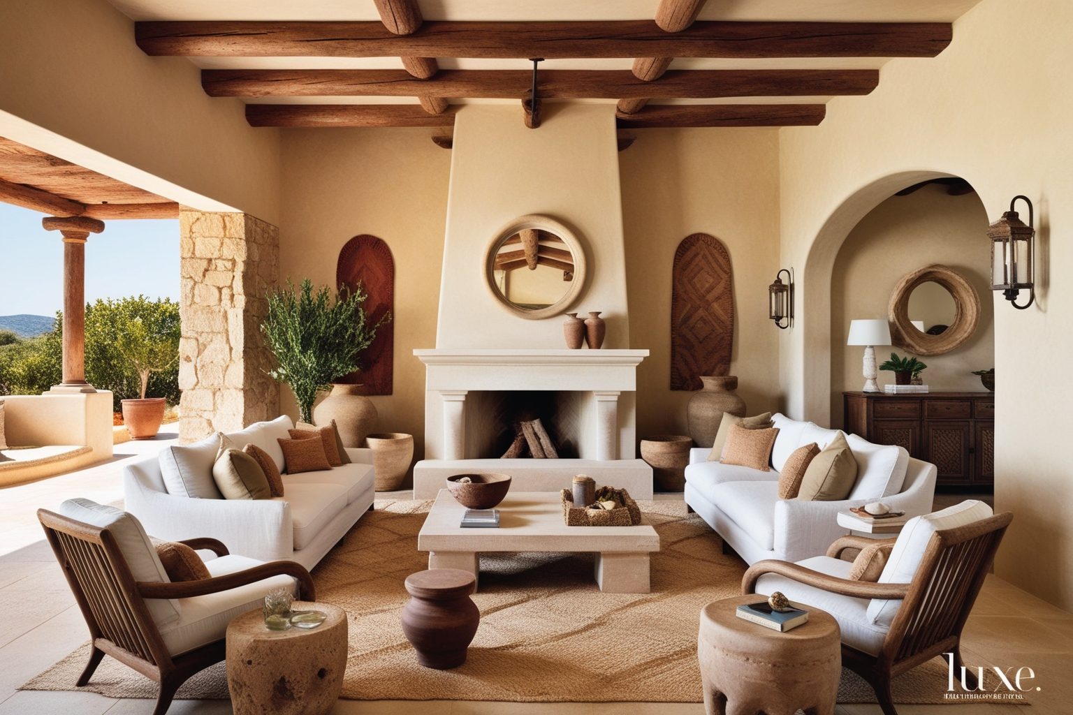 Mediterranean House Style Interior Design - Explore Inspiring Ideas | Paintit.ai - 1