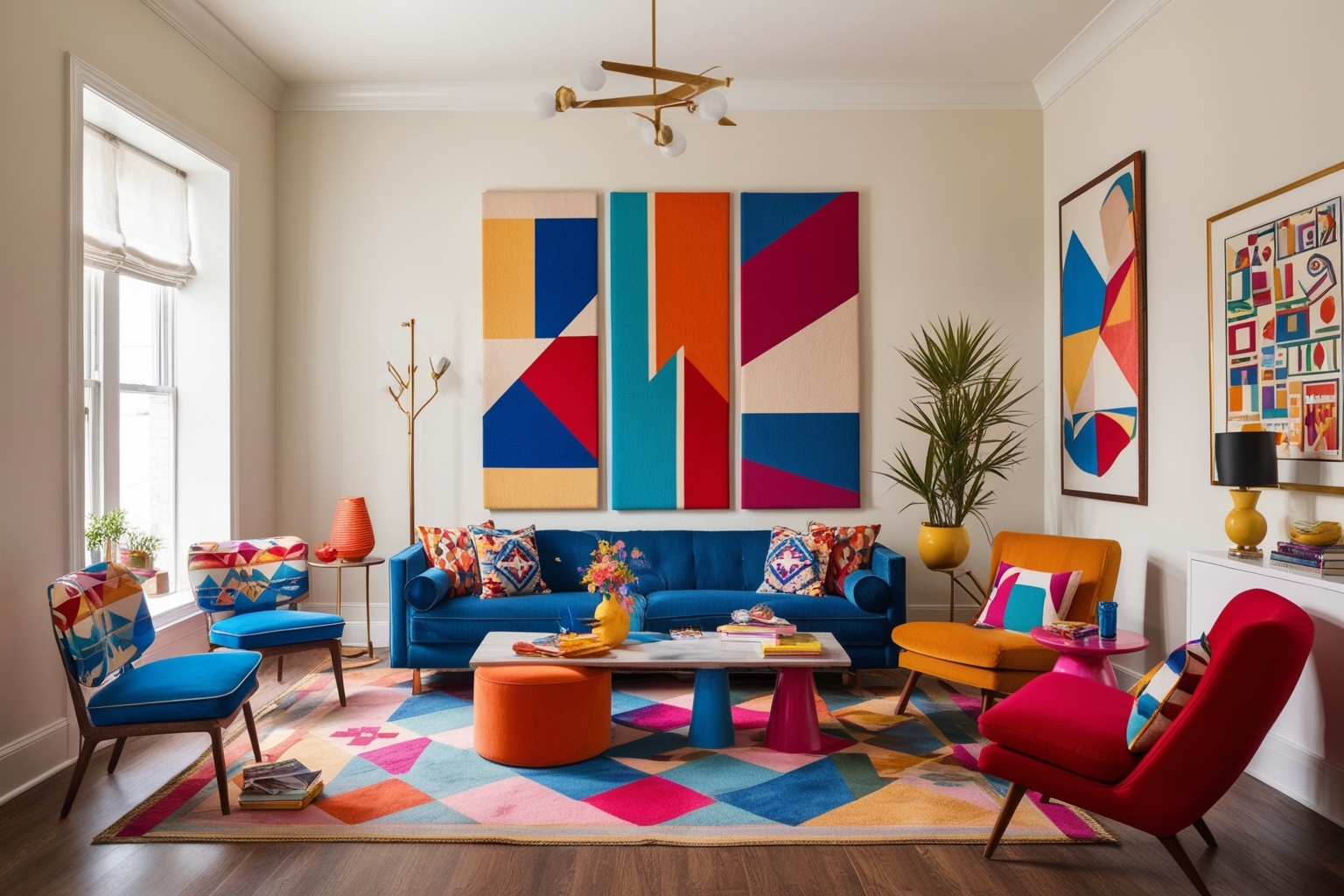 
Memphis Style Interior Design – Key Features, Trends, and Ideas for Your Space | Paintit.ai
 - 1