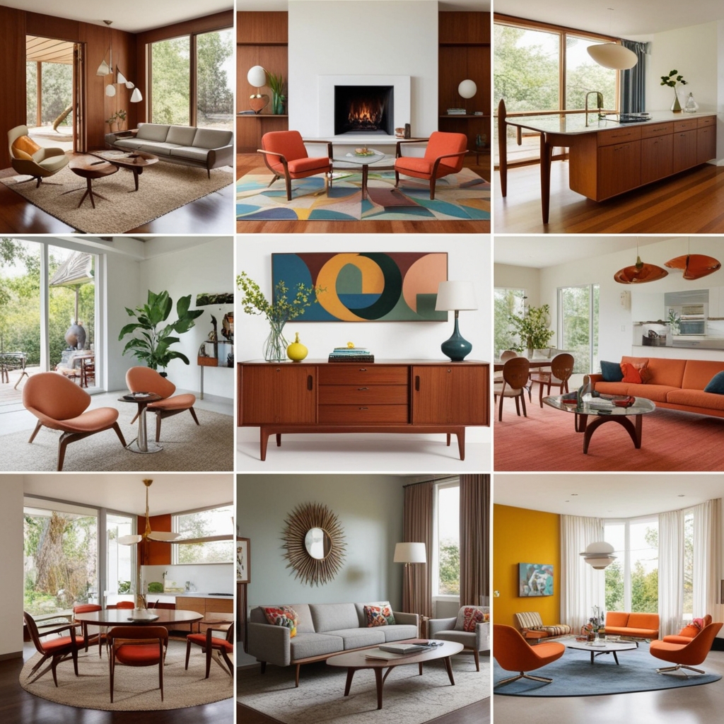 Mid Century Interior Design Style – Key Features, Trends, and Ideas for Your Space | Paintit.ai - 8