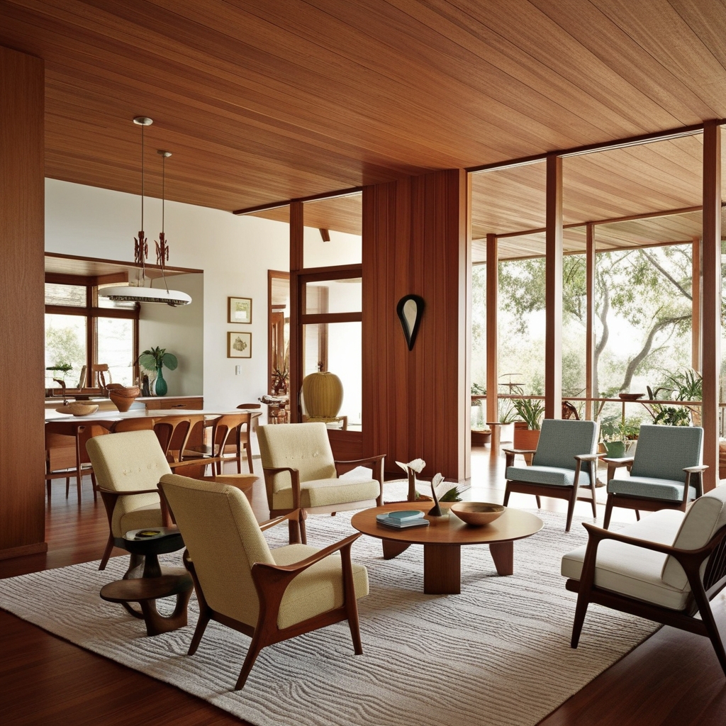Mid Century Interior Design Style – Key Features, Trends, and Ideas for Your Space | Paintit.ai - 2