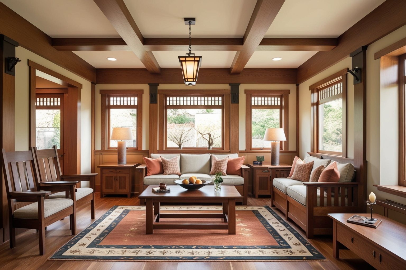 Mission Style Interior Design - Explore Creative Ideas | Paintit.ai - 1