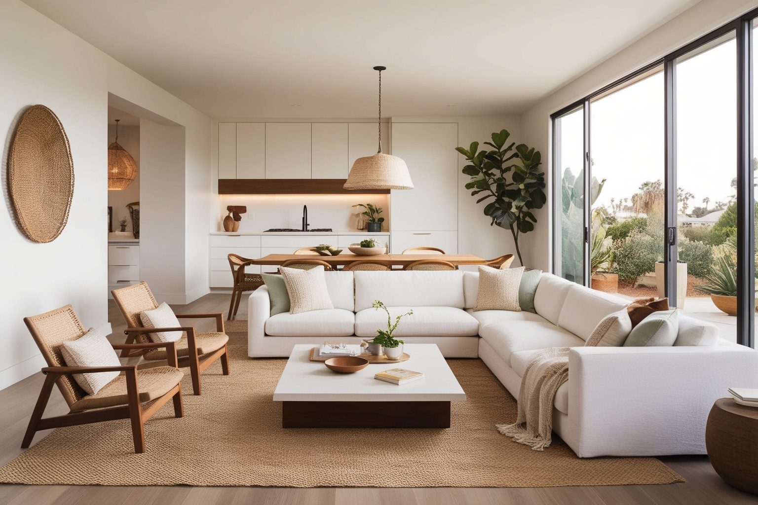 Modern California Style Interior Design - Explore Fresh Ideas | Paintit.ai - 1