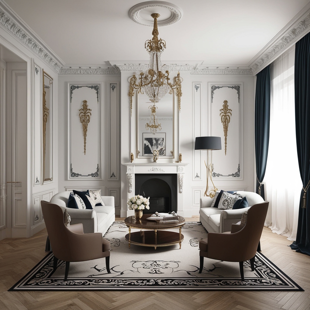 
Modern Classic Style Interior Design – Inspiring Ideas & Expert Tips | Paintit.ai
 - 3