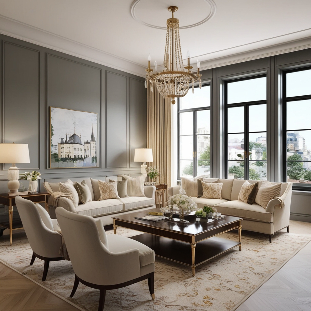 
Modern Classic Style Interior Design – Inspiring Ideas & Expert Tips | Paintit.ai
 - 7