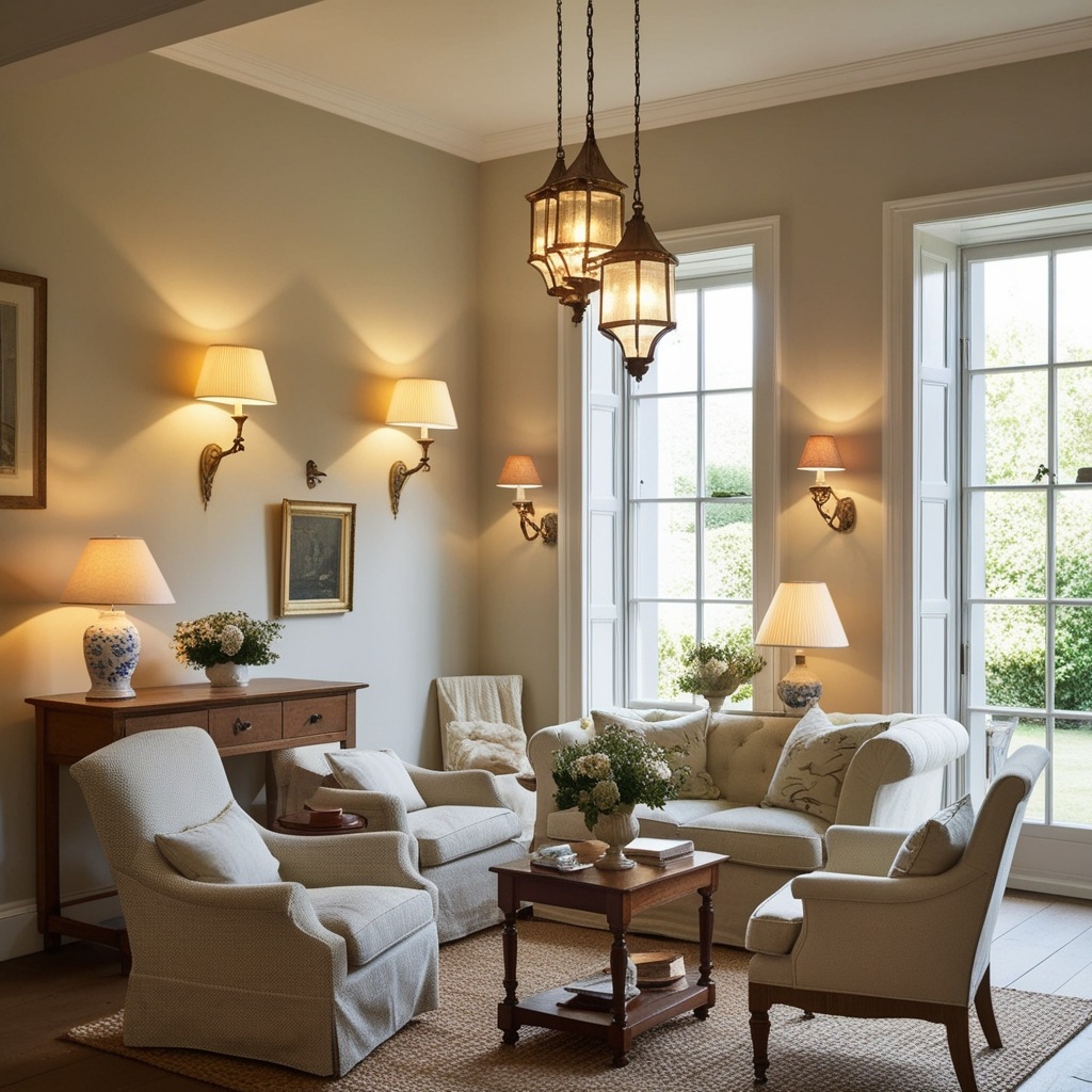 Modern English Country Style Interior Design - Explore Inspiring Ideas | Paintit.ai - 3