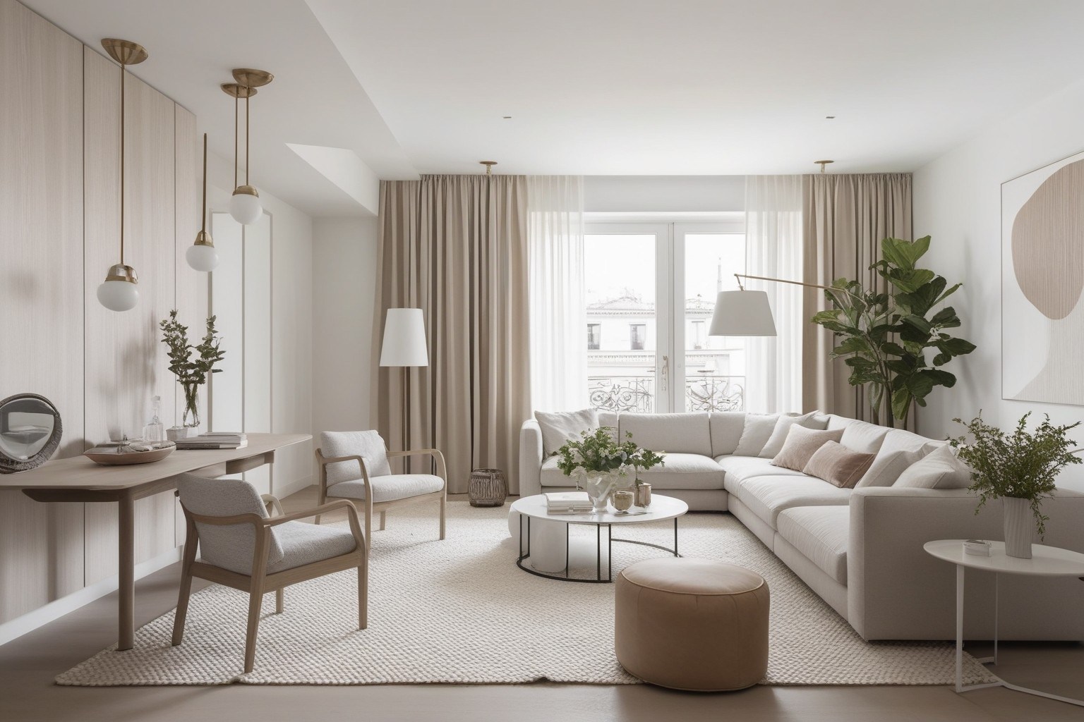 Modern European Style Interior Design - Discover Inspiring Ideas | Paintit.ai - 1