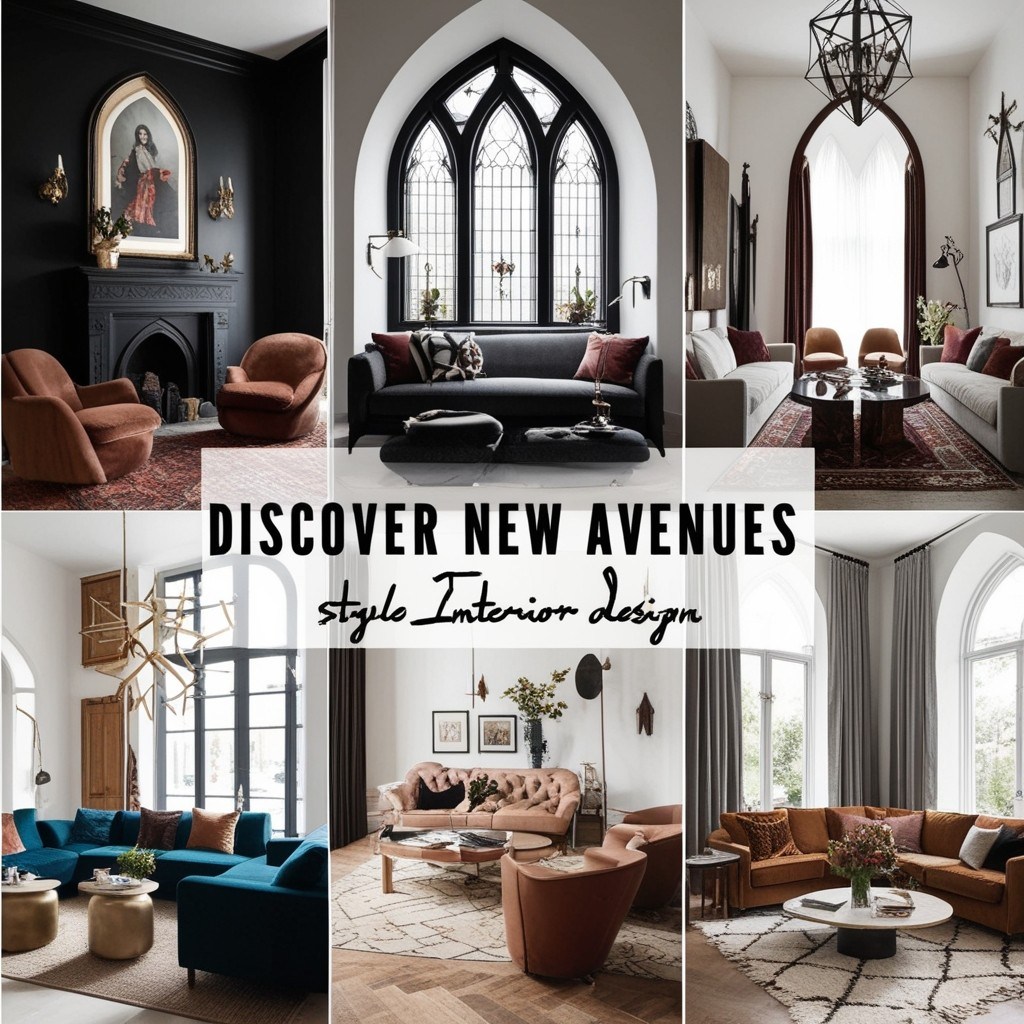 Modern Gothic Style Interior Design - Discover Inspiring Ideas | Paintit.ai - 19