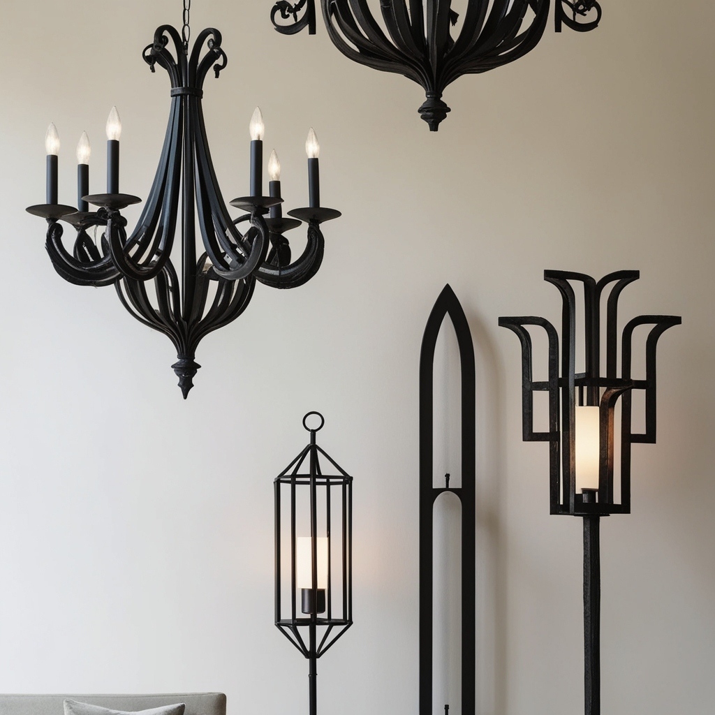 Modern Gothic Style Interior Design - Discover Inspiring Ideas | Paintit.ai - 7