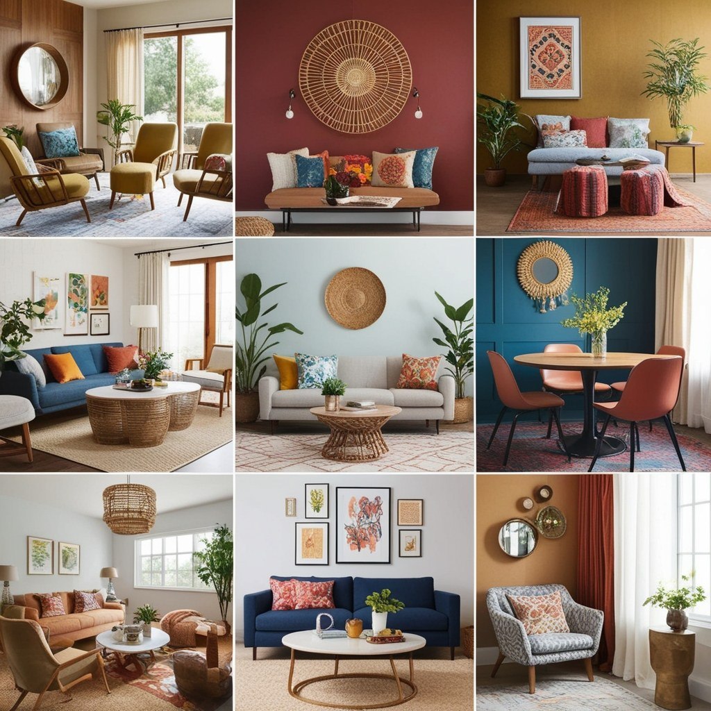 Modern Indian Style Interior Design - Explore Unique Ideas | Paintit.ai - 2