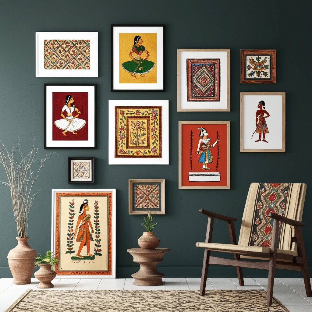 Modern Indian Style Interior Design - Explore Unique Ideas | Paintit.ai - 12