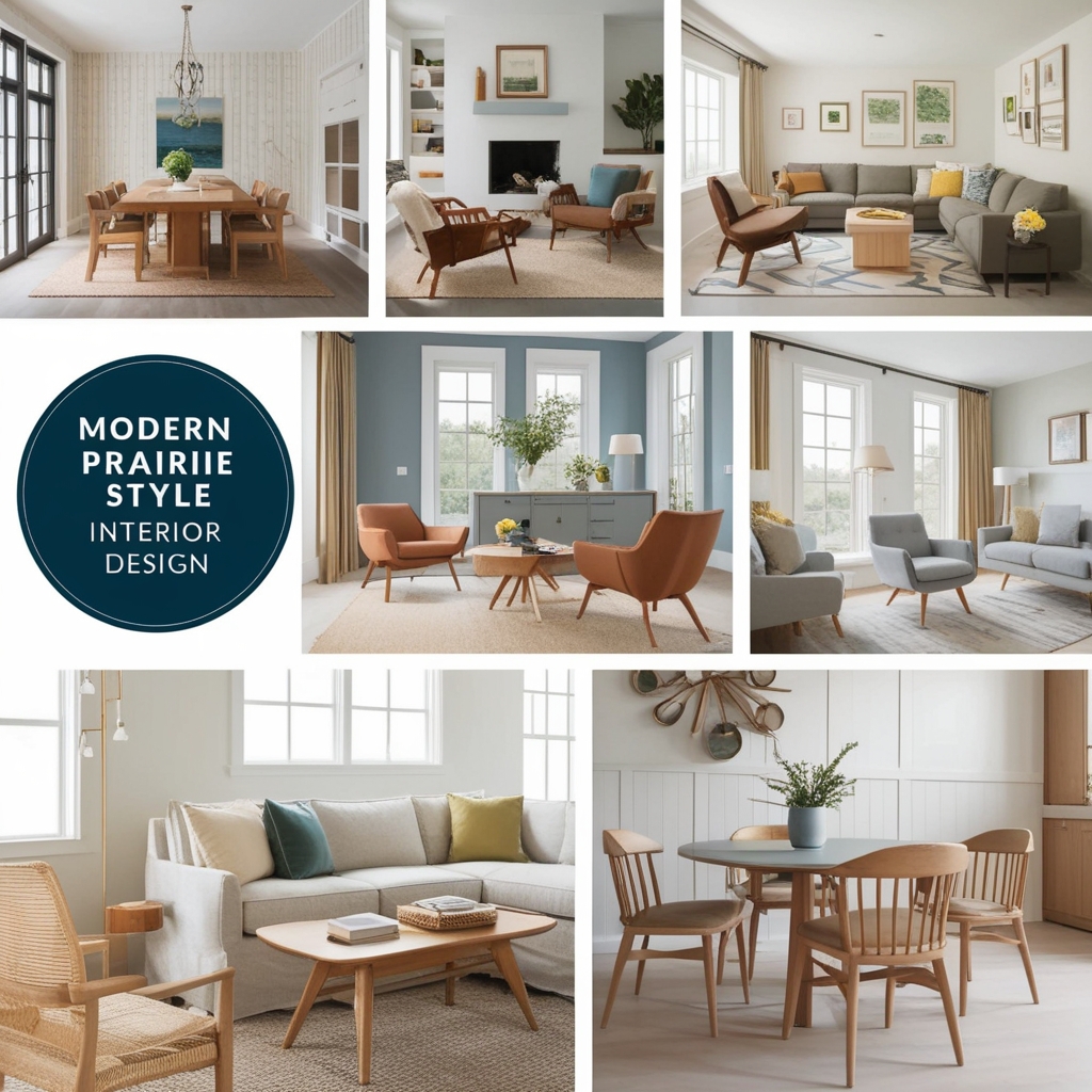 Modern Prairie Style Interior Design – Creative Inspiration & Design Tips | Paintit.ai - 2