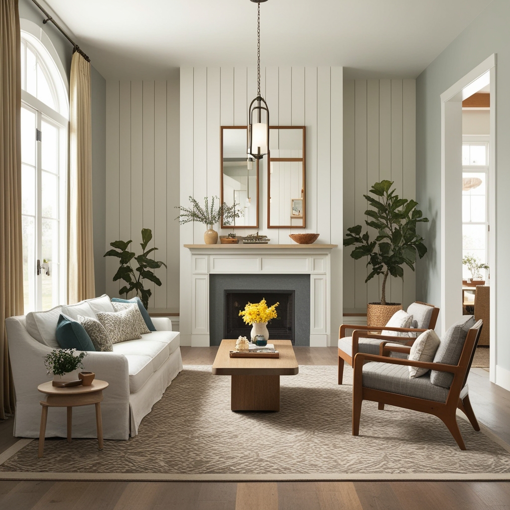 Modern Prairie Style Interior Design – Creative Inspiration & Design Tips | Paintit.ai - 7