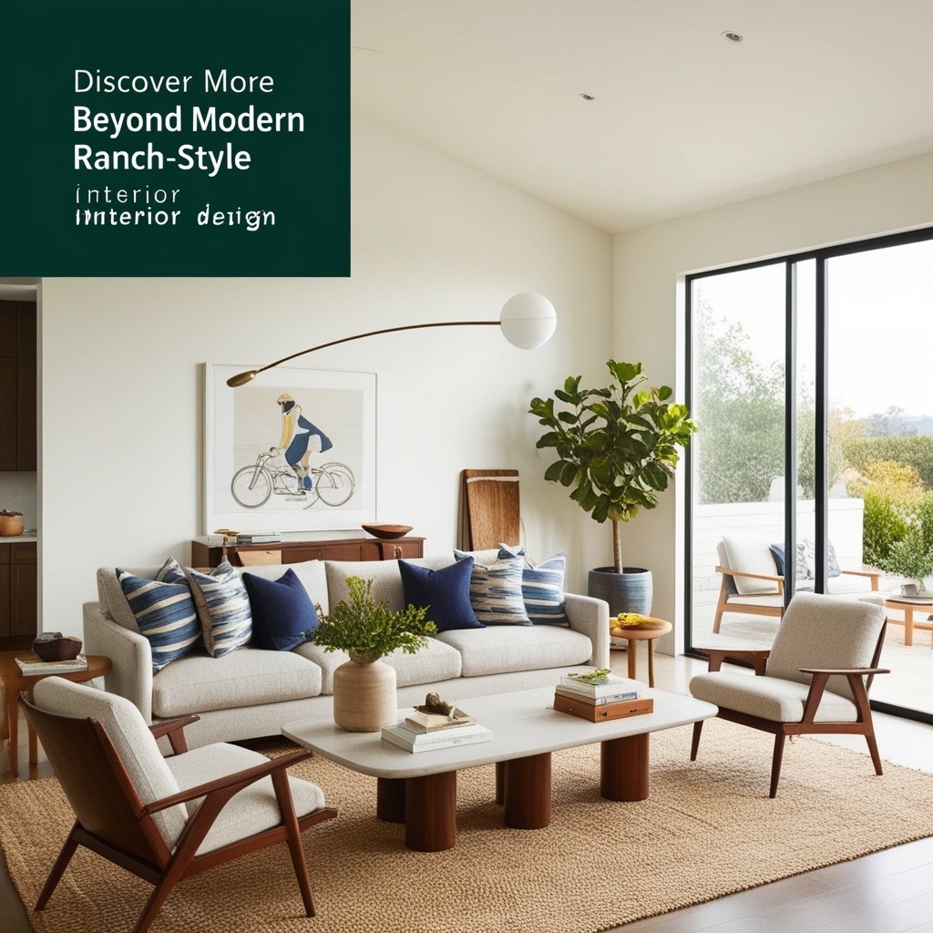 Modern Ranch-Style Interior Design - Explore Unique Ideas | Paintit.ai - 20