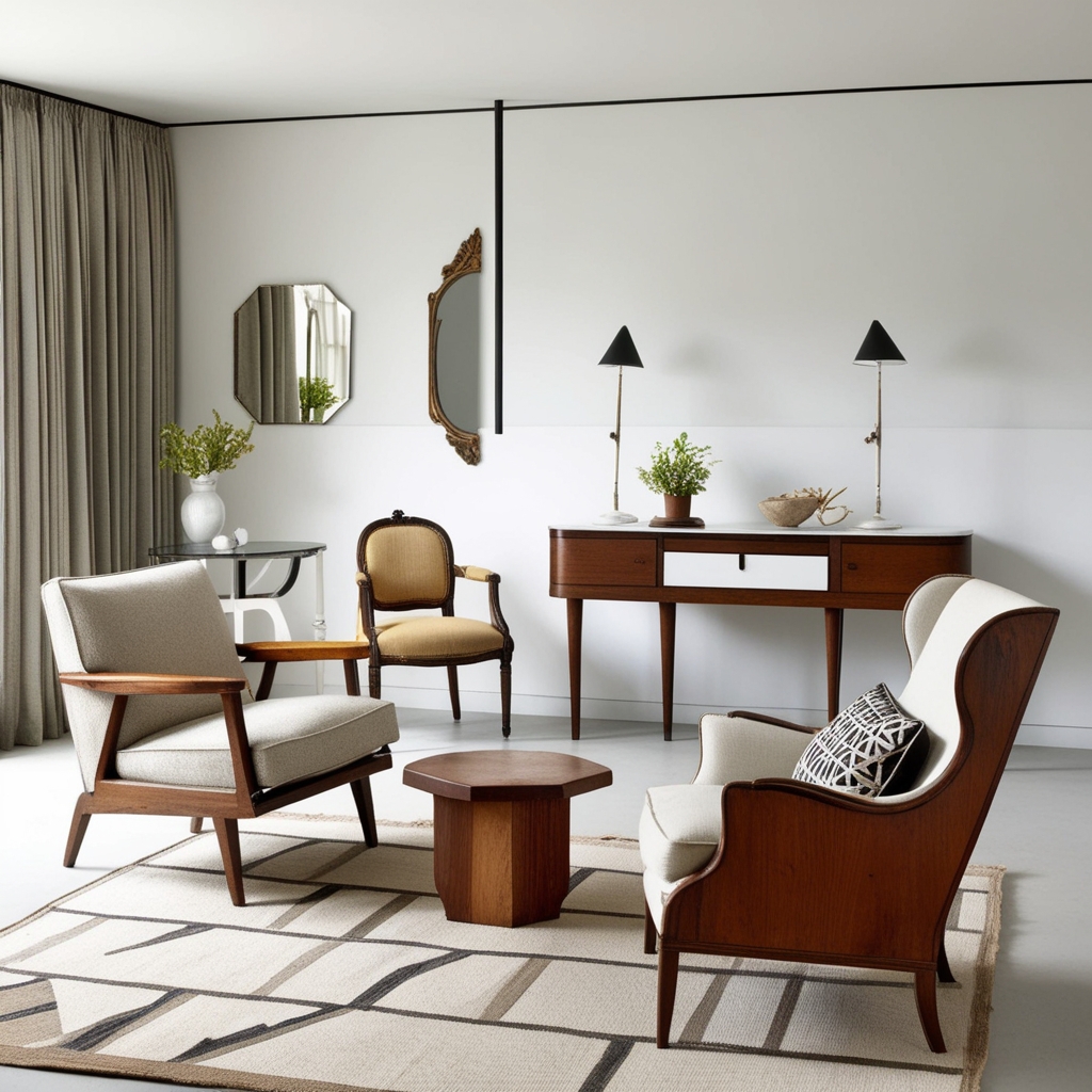 
Modern Vintage Style Interior Design – Key Features, Trends, and Ideas for Your Space | Paintit.ai
 - 5