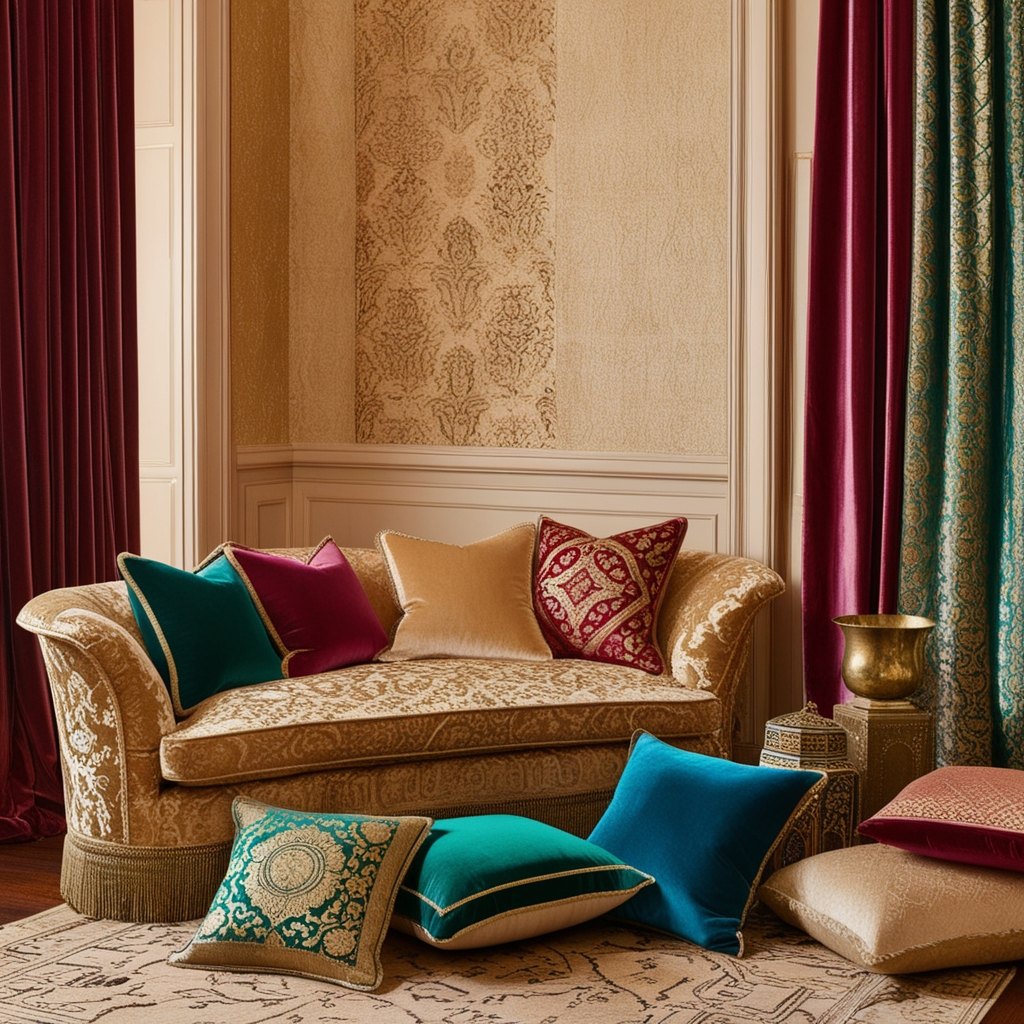 Mughal Style Interior Design - Explore Inspired Room Ideas | Paintit.ai - 4