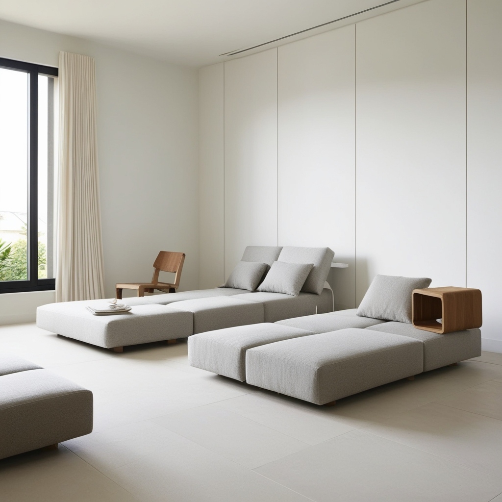 Muji Style Interior Design - Explore Tranquil Living Ideas | Paintit.ai - 5
