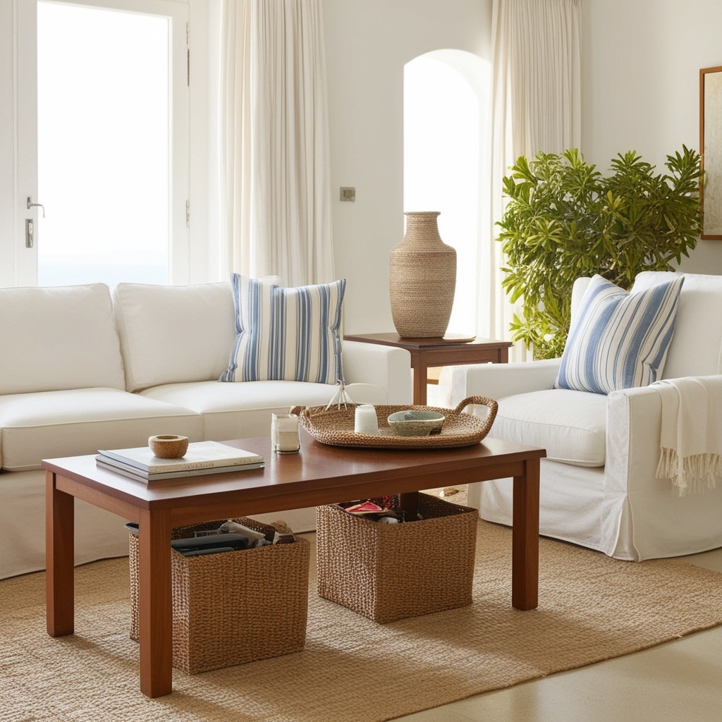 Mykonos Style Interior Design - Explore Inspired Ideas | Paintit.ai - 15