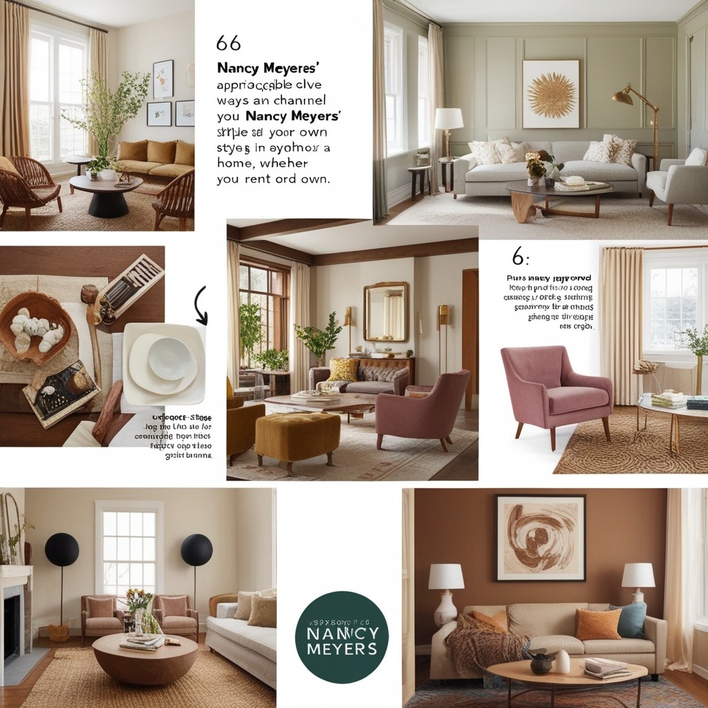 Nancy Meyers Interior Design Style - Explore Design Inspiration | Paintit.ai - 2