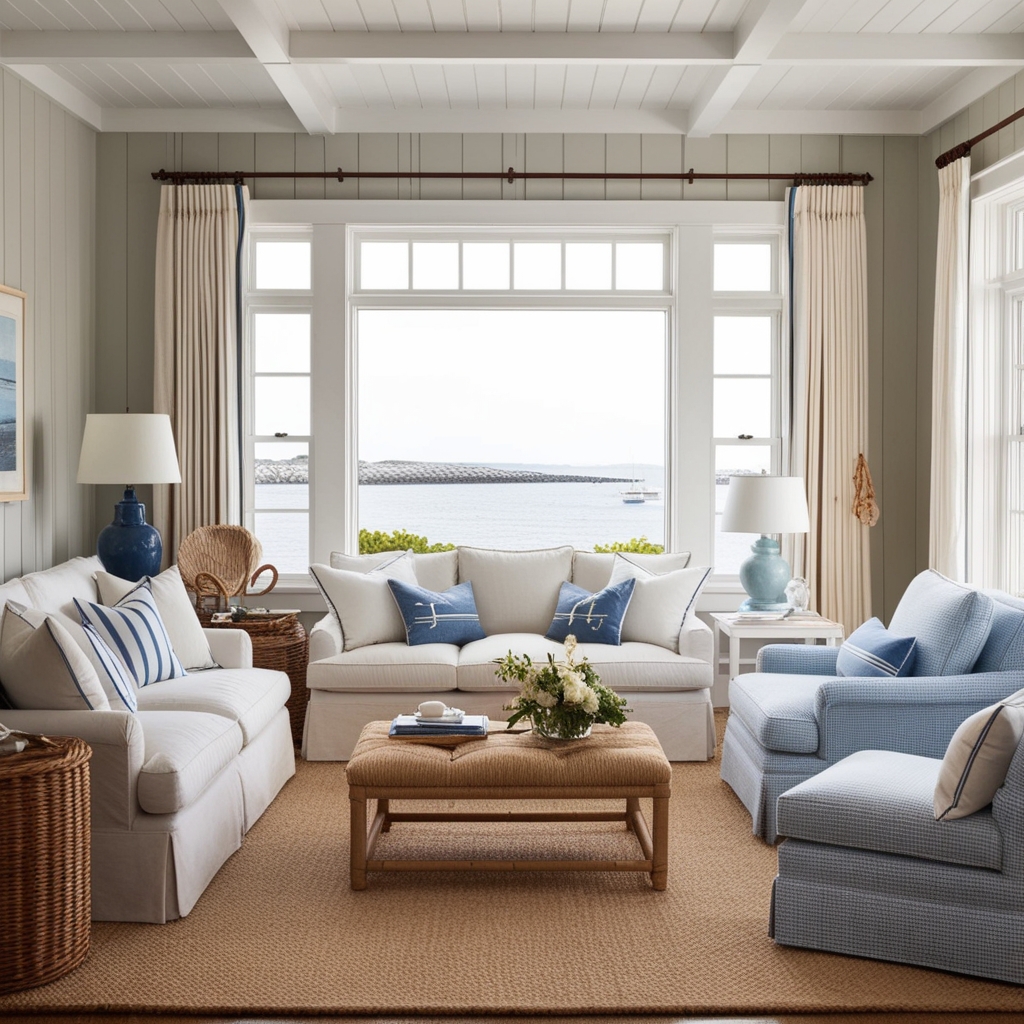 
Nantucket Style Interior Design – Creative Ideas & Expert Tips | Paintit.ai
 - 8