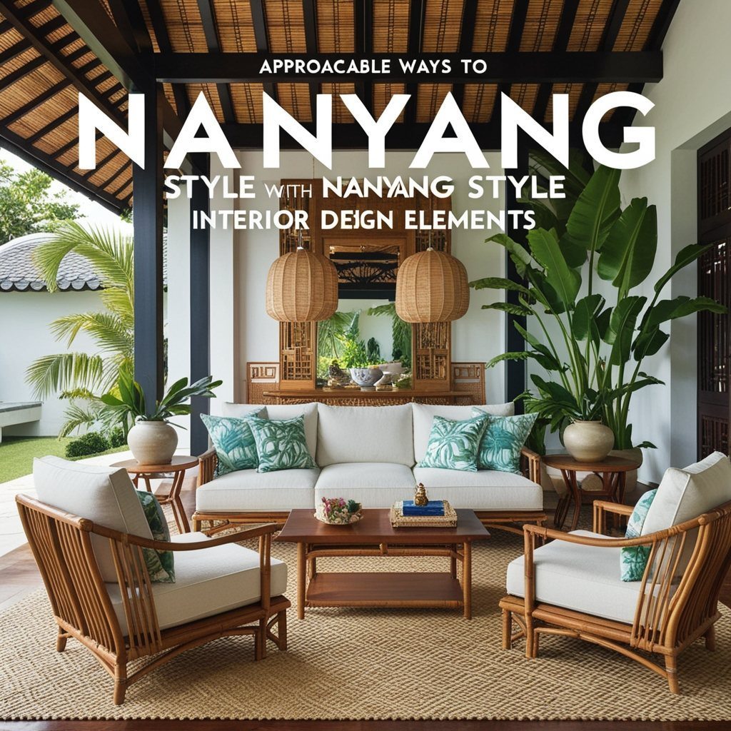 Nanyang Style Interior Design - Explore Inspiring Ideas | Paintit.ai - 2