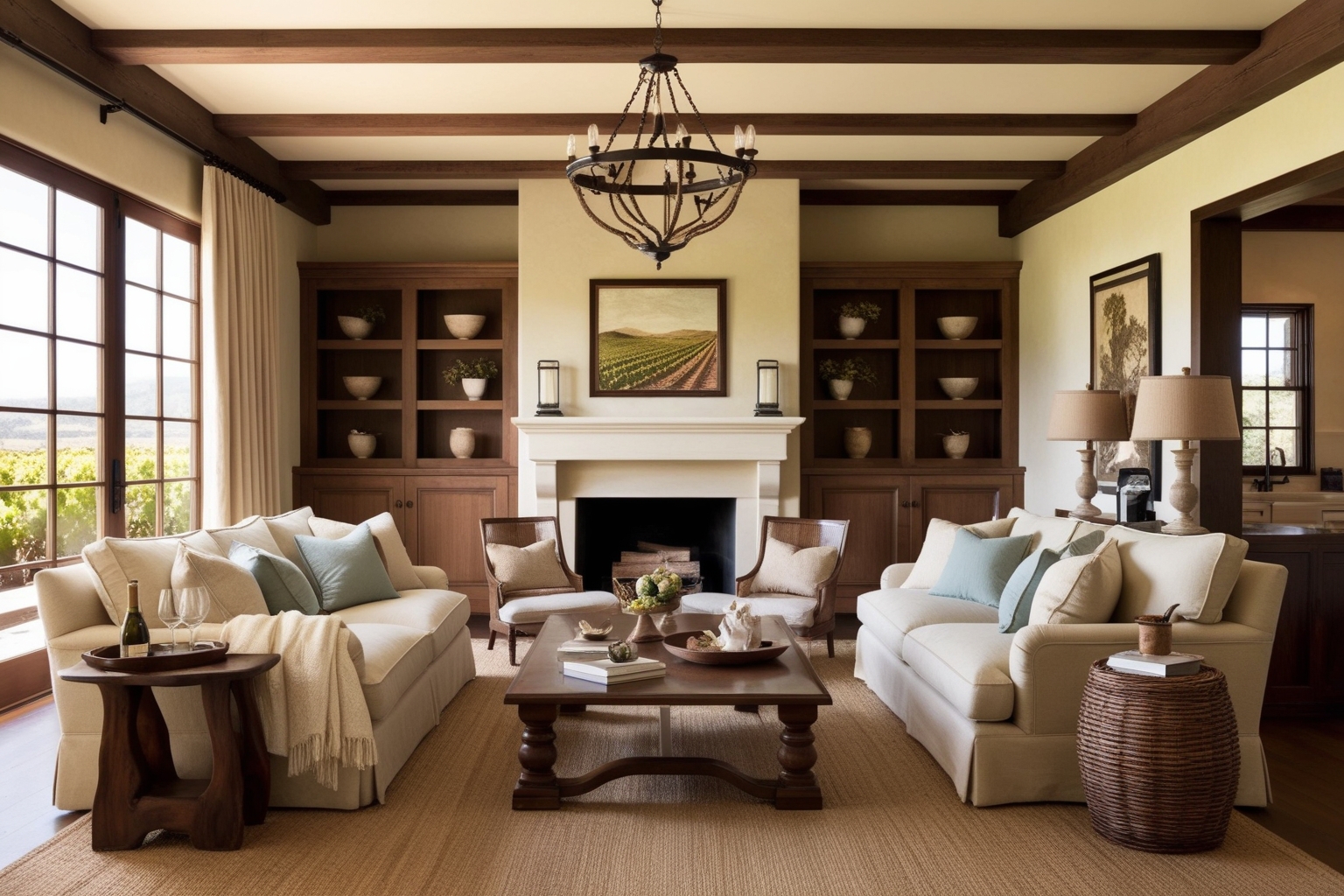 
Napa Valley Interior Design Style – Creative Ideas & Expert Tips | Paintit.ai
 - 1