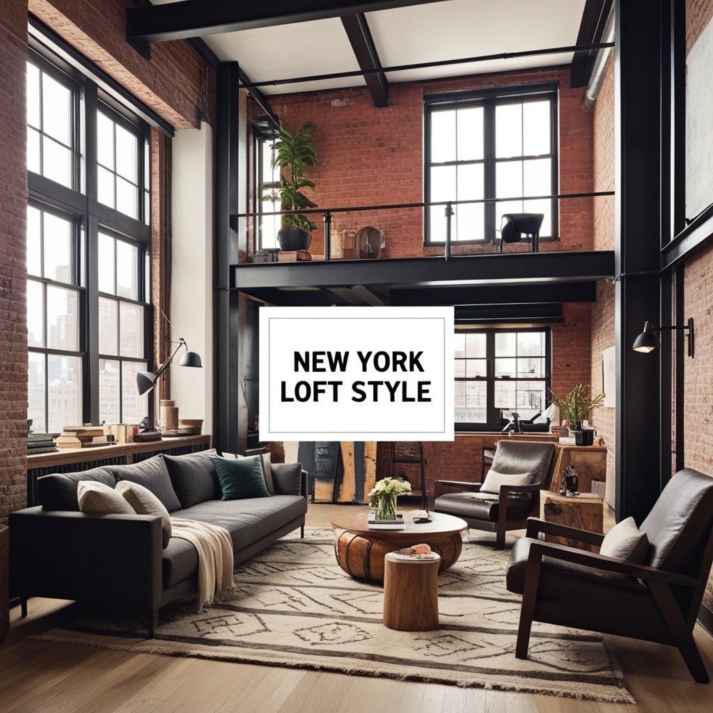 New York Loft Style Interior Design – Creative Ideas & Advice | Paintit.ai - 8