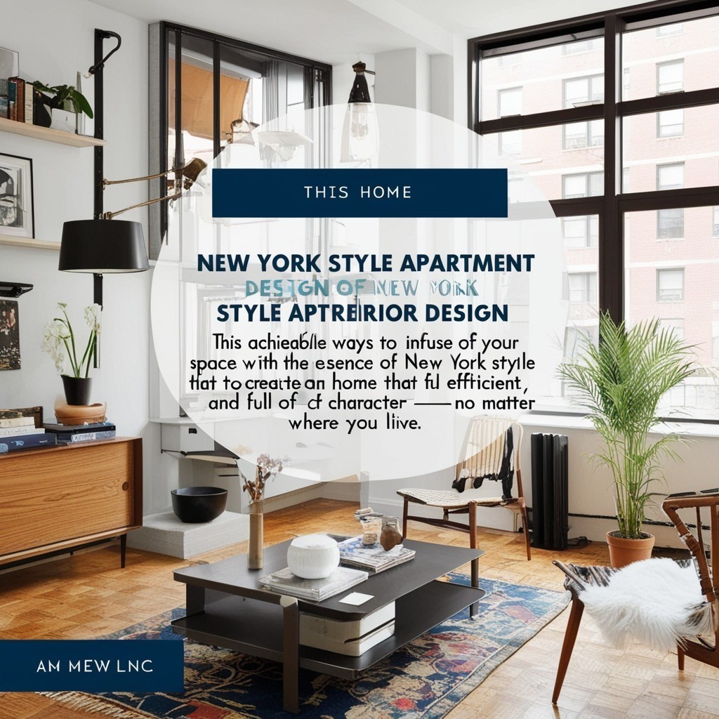 New York Style Apartment Interior Design - Explore Creative Ideas | Paintit.ai - 2