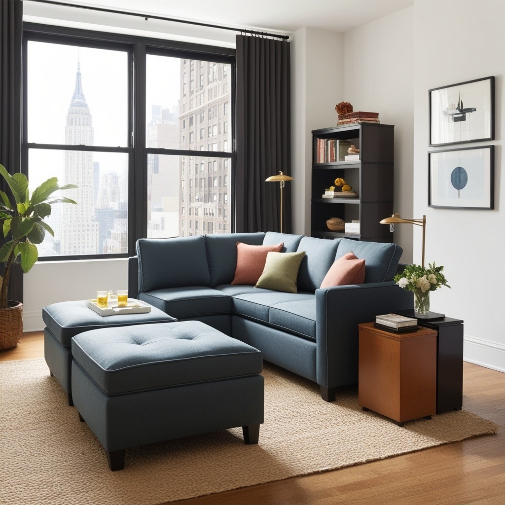 New York Style Apartment Interior Design - Explore Creative Ideas | Paintit.ai - 7