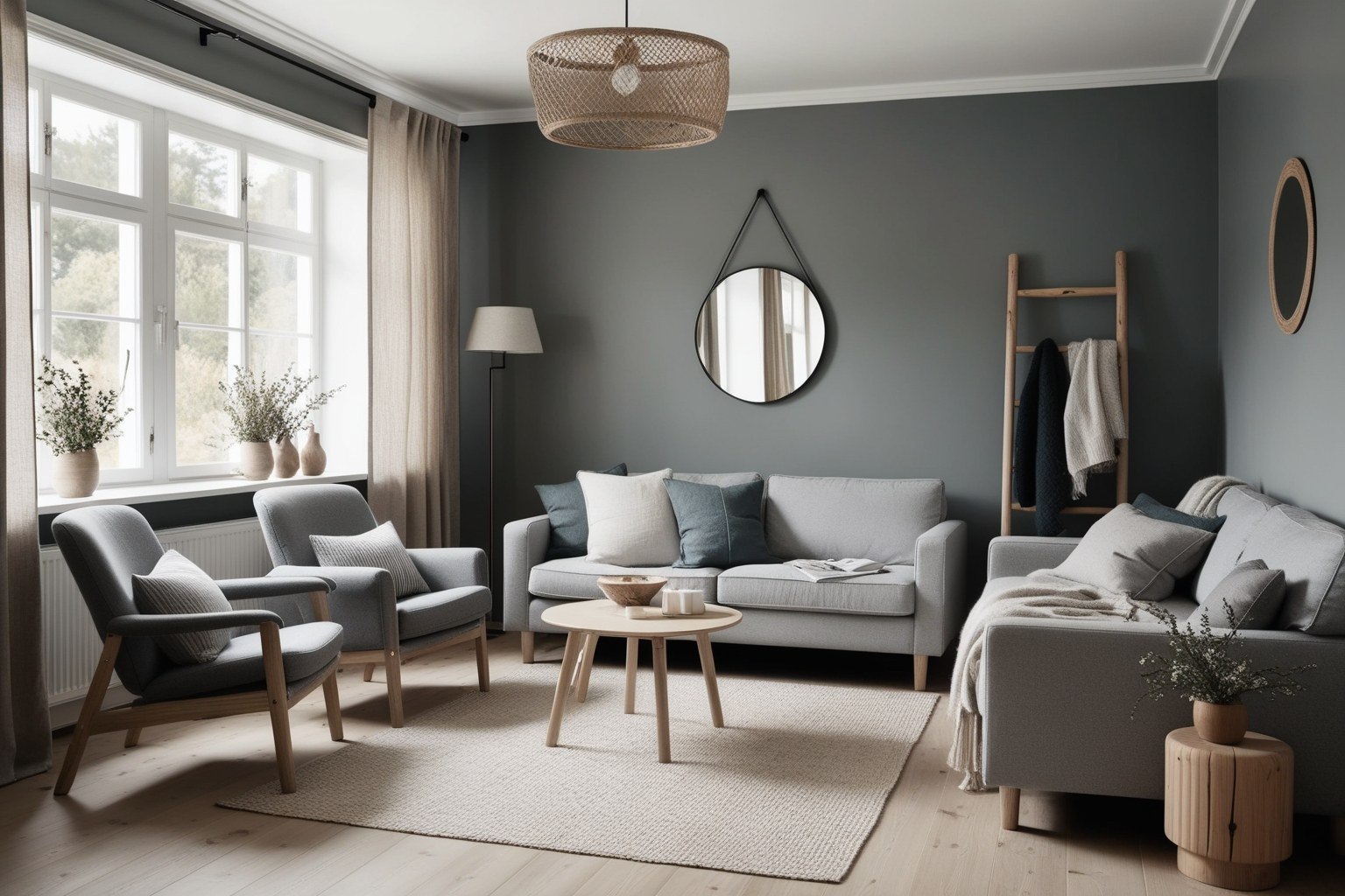 Norwegian Interior Design Style - Discover Inspiring Ideas | Paintit.ai - 1