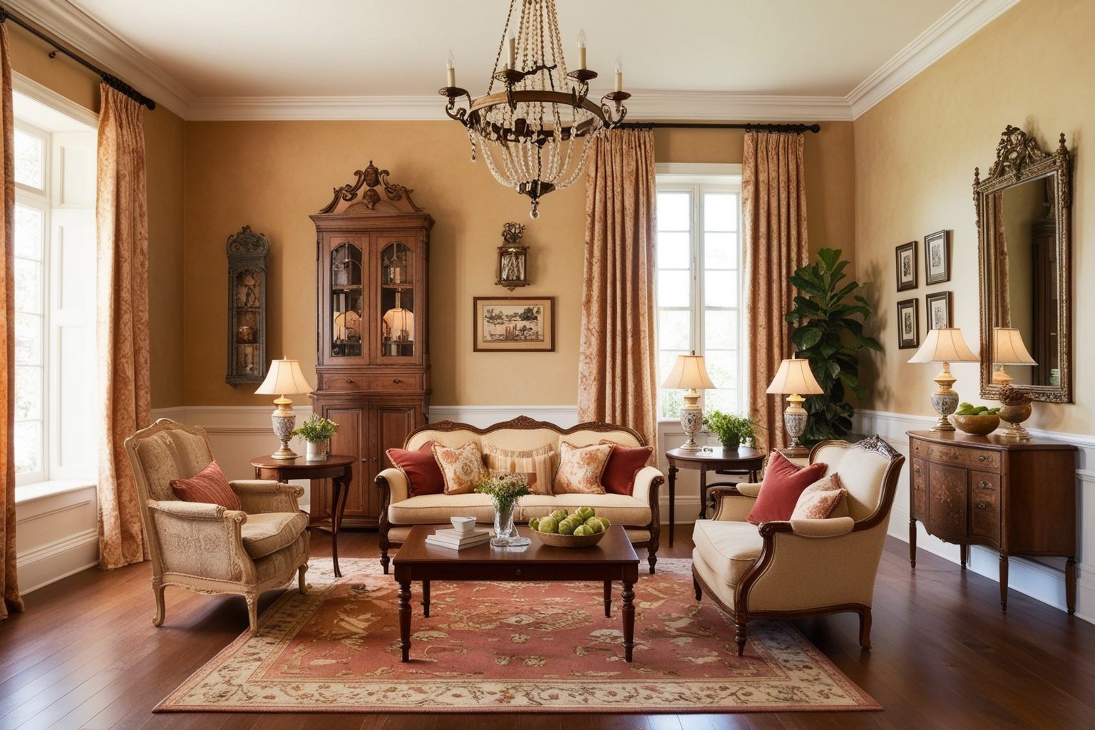 Old Style Interior Design - Discover Timeless Looks | Paintit.ai - 1