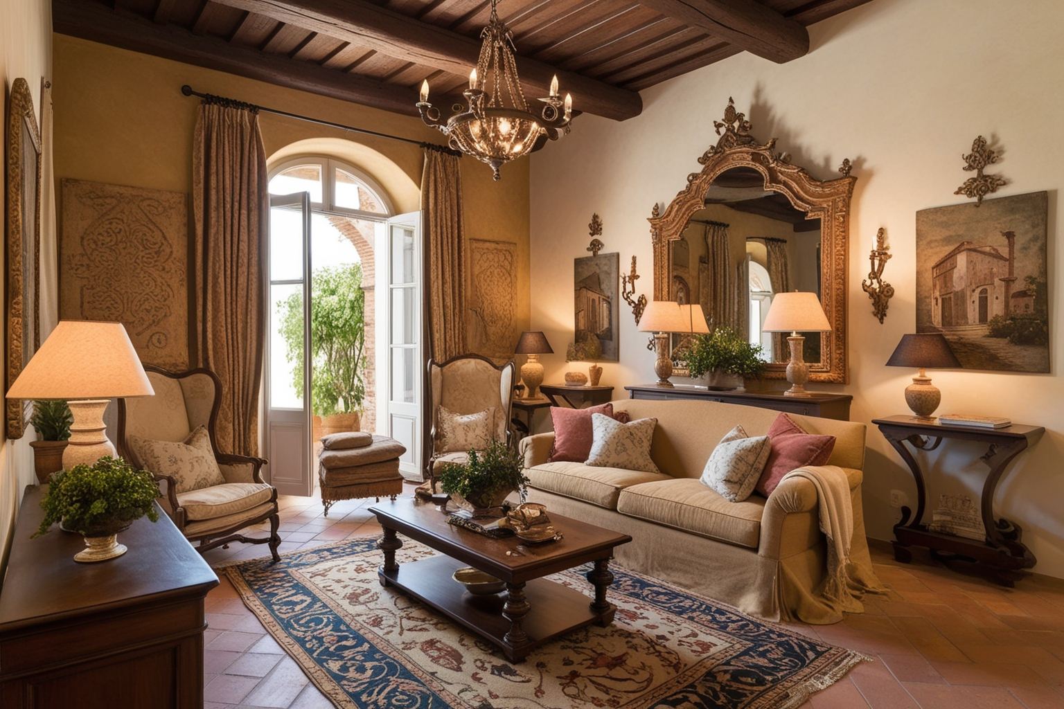 Old World Style Interior Design - Explore Inspiring Ideas | Paintit.ai - 1