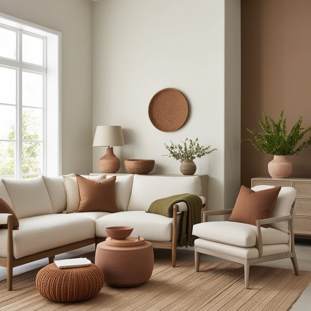 Organic Modern Interior Design Style - Discover Inspiring Ideas | Paintit.ai - 3