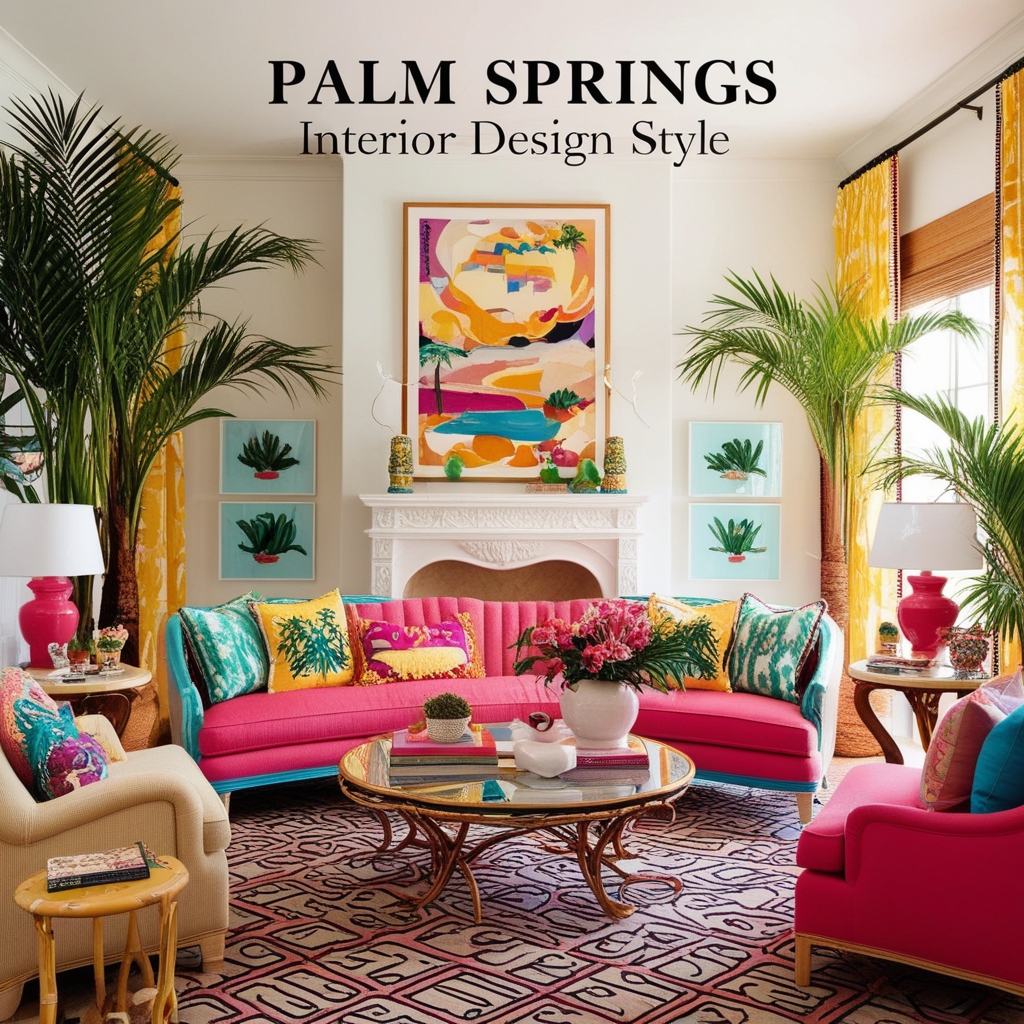 
Palm Springs Interior Design Style – Key Features, Trends, and Ideas for Your Space | Paintit.ai
 - 2