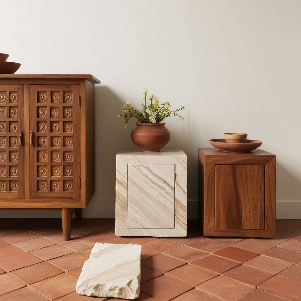 Pooja Room Interior Design Indian Style - Explore Your Sacred Space | Paintit.ai - 4