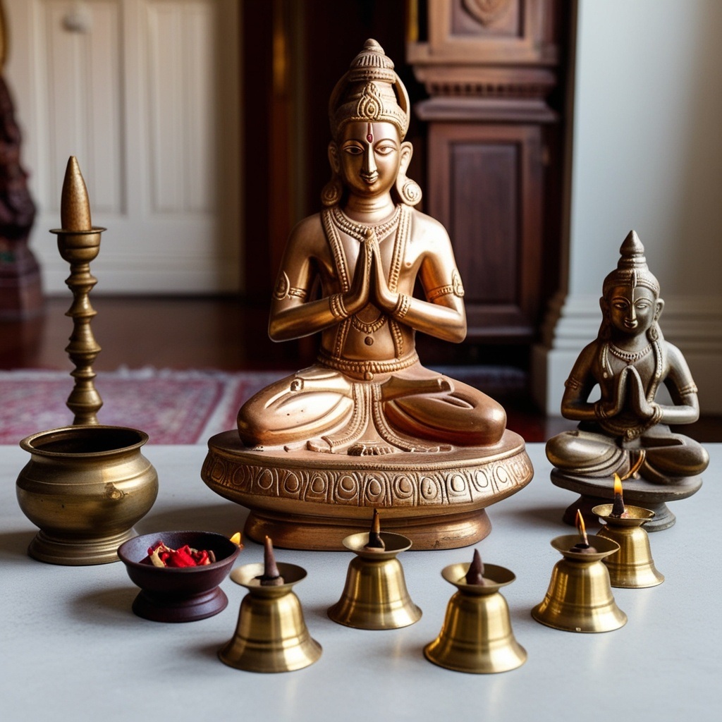 Pooja Room Interior Design Indian Style - Explore Your Sacred Space | Paintit.ai - 5