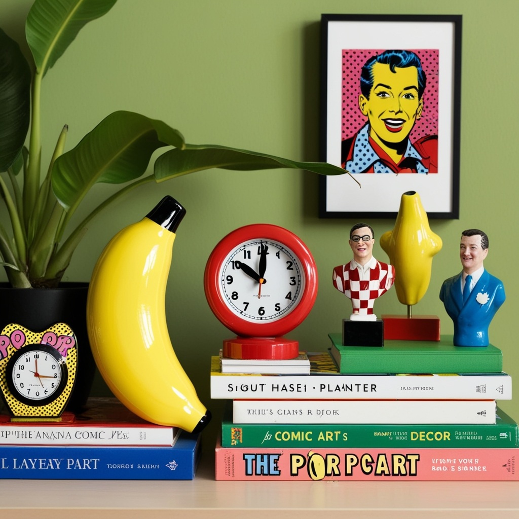 Pop Art Style Interior Design - Explore Creative Decor Ideas | Paintit.ai - 13