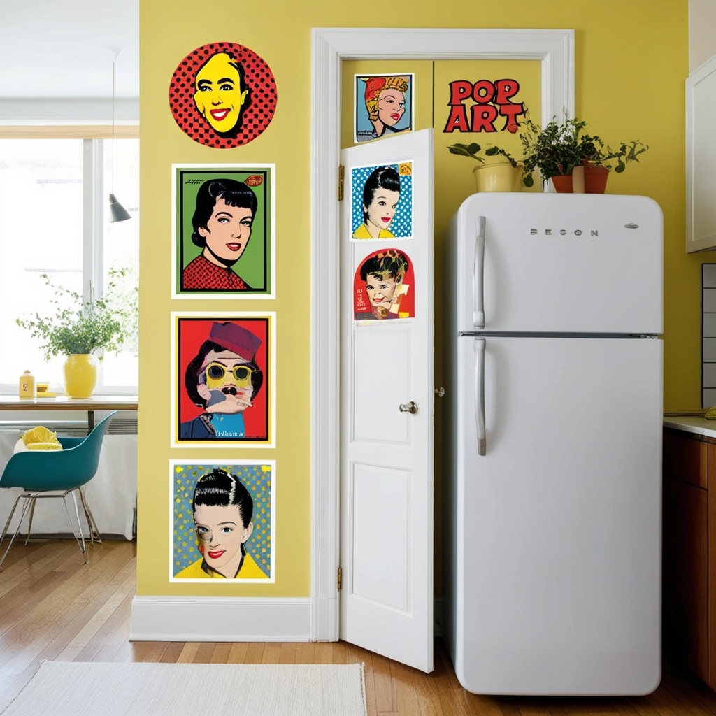 Pop Art Style Interior Design - Explore Creative Decor Ideas | Paintit.ai - 14