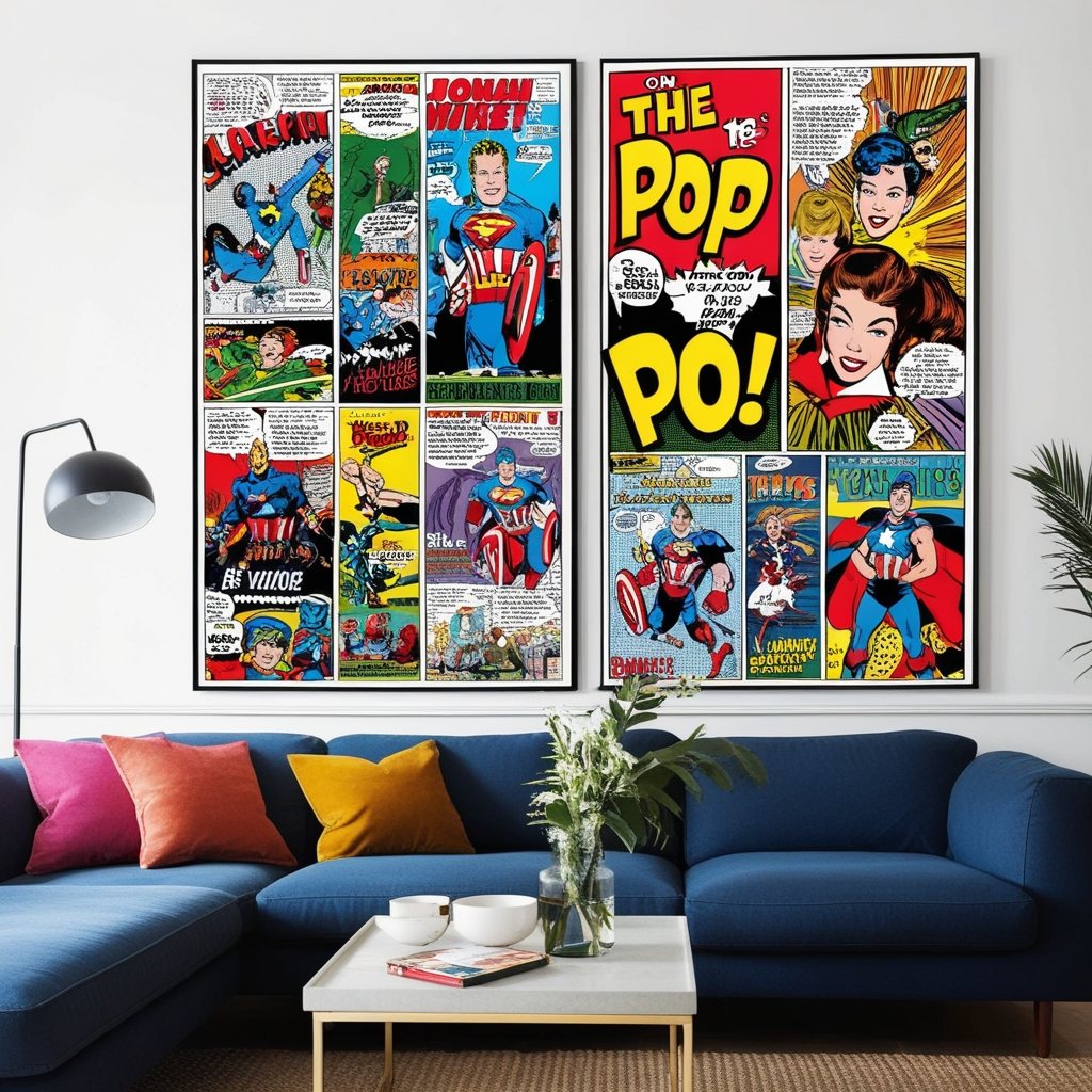 Pop Art Style Interior Design - Explore Creative Decor Ideas | Paintit.ai - 4