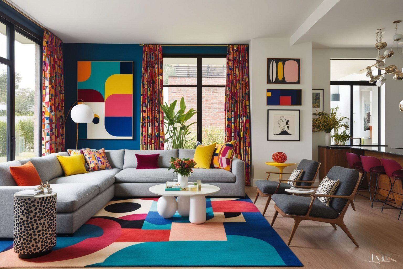 Post Modern Style Interior Design - Explore Inspiring Spaces | Paintit.ai - 1