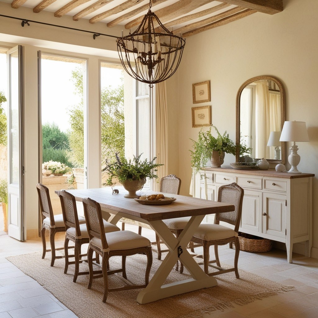 Provence Style Interior Design - Inspire Your Home Makeover | Paintit.ai - 2