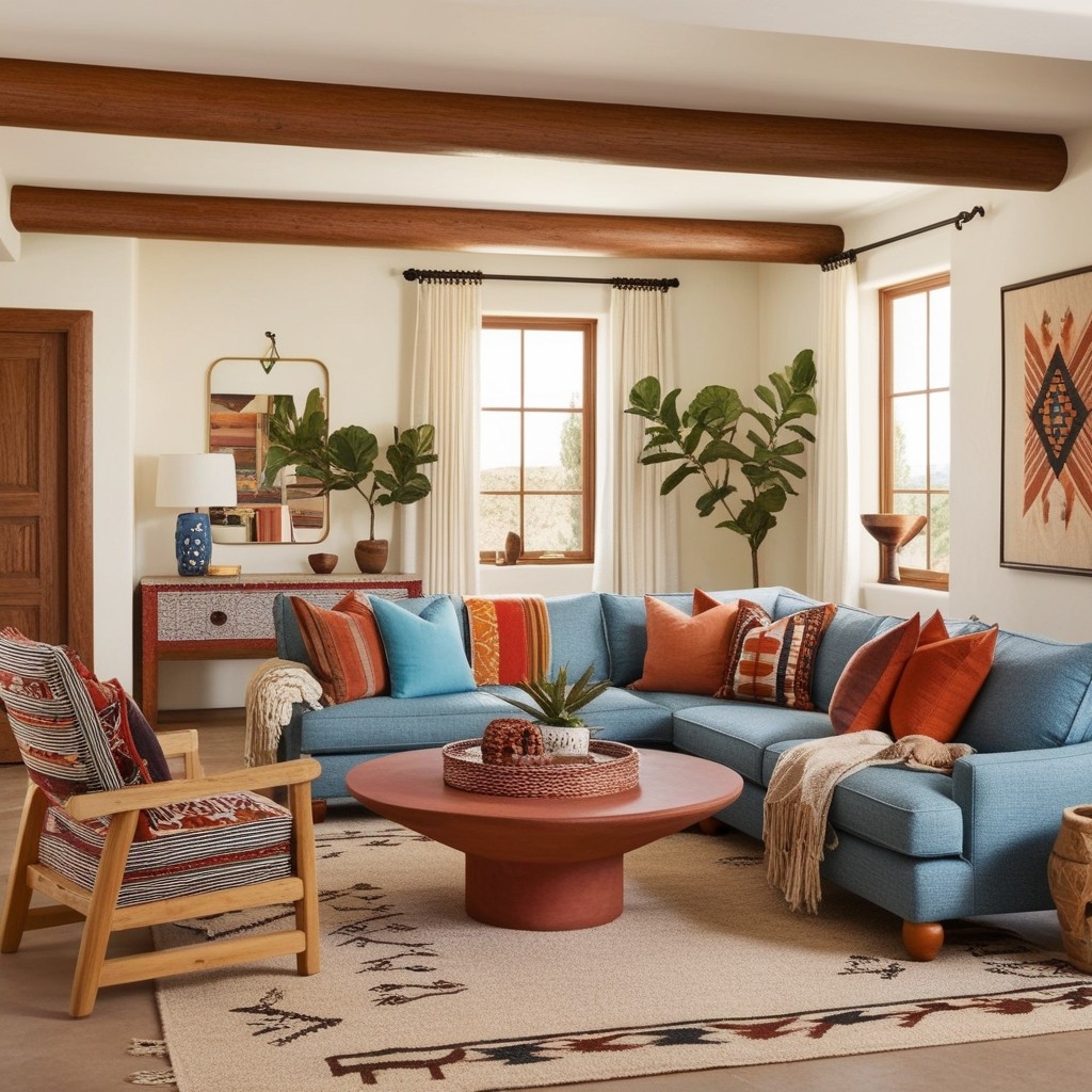 Pueblo Style Interior Design - Get Inspired Online | Paintit.ai - 20